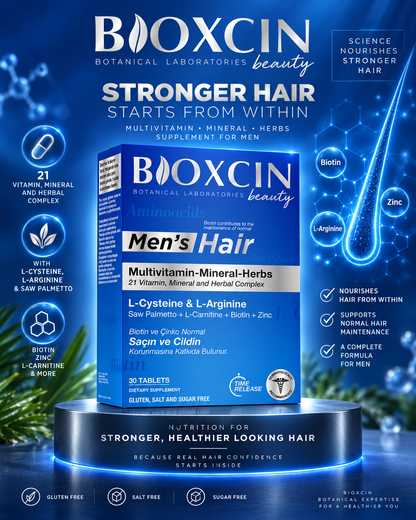 Bioxcin Men's Hair Multivitamin 30 Tablets