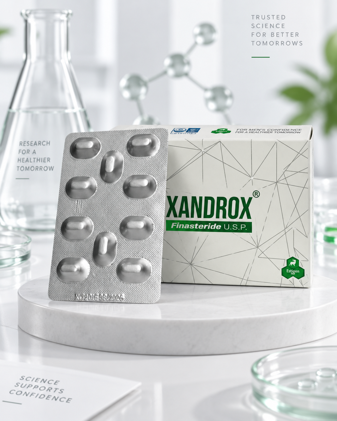 Xandrox Finasteride 1mg – 30 Tablets