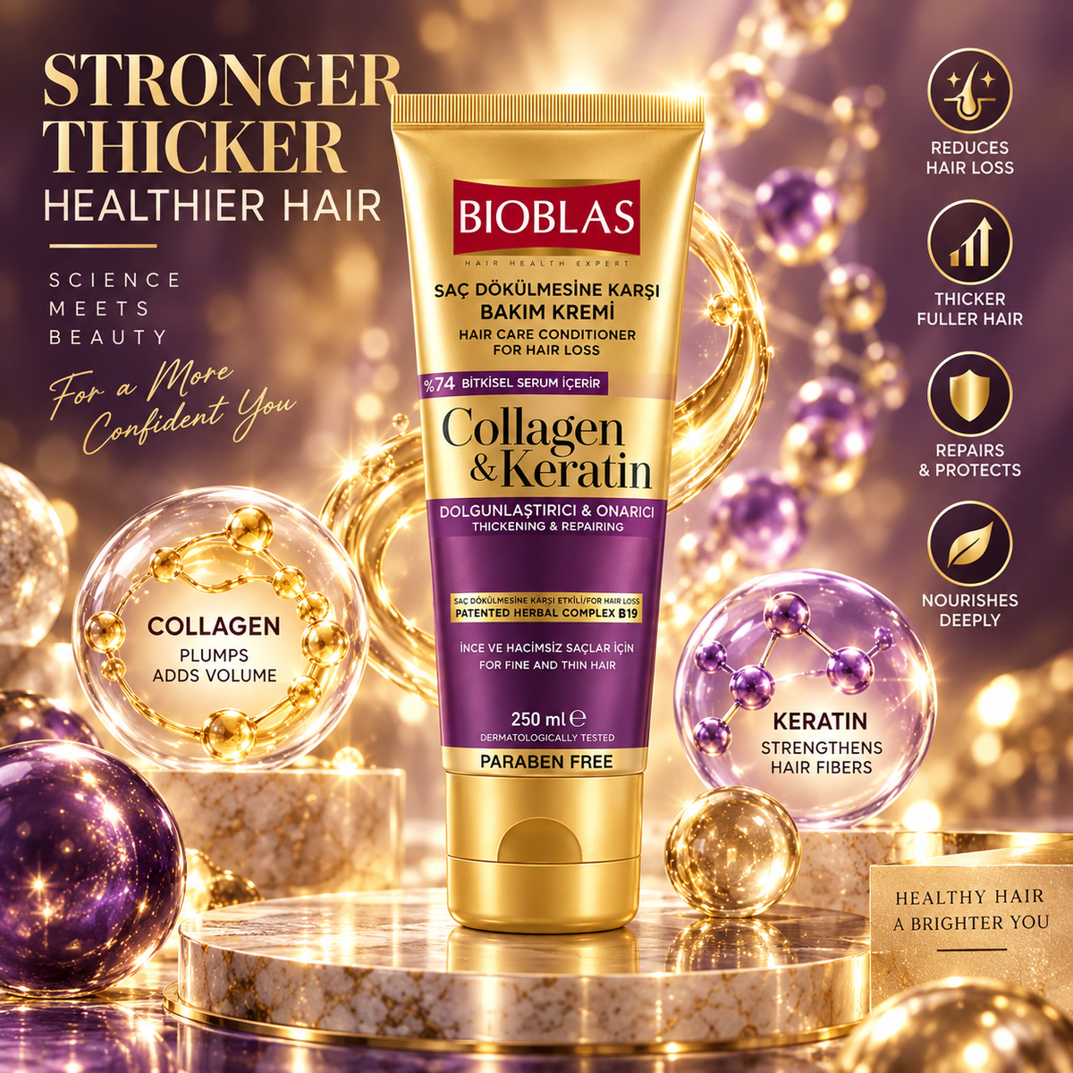 Bioblas Collagen + Keratin Conditioner