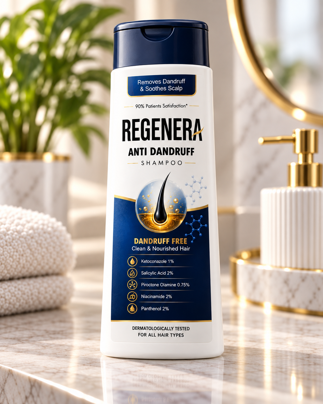 Regenera Anti-Dandruff Shampoo with Ketoconazole 1%