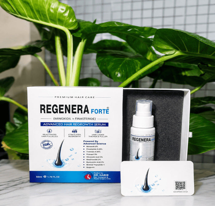 Regenera Forte Hair Serum 50ml – Minoxidil 5% + Finasteride 0.25%