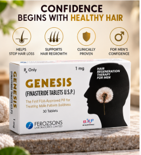 Genesis Finasteride 1mg – 30 Tablets